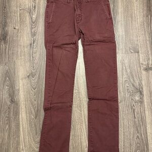 Billabong Maroon Chino Pants